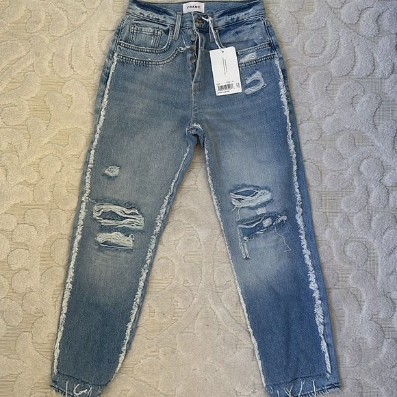 FRAME* Layered Look Jean* - Picture 4 of 5